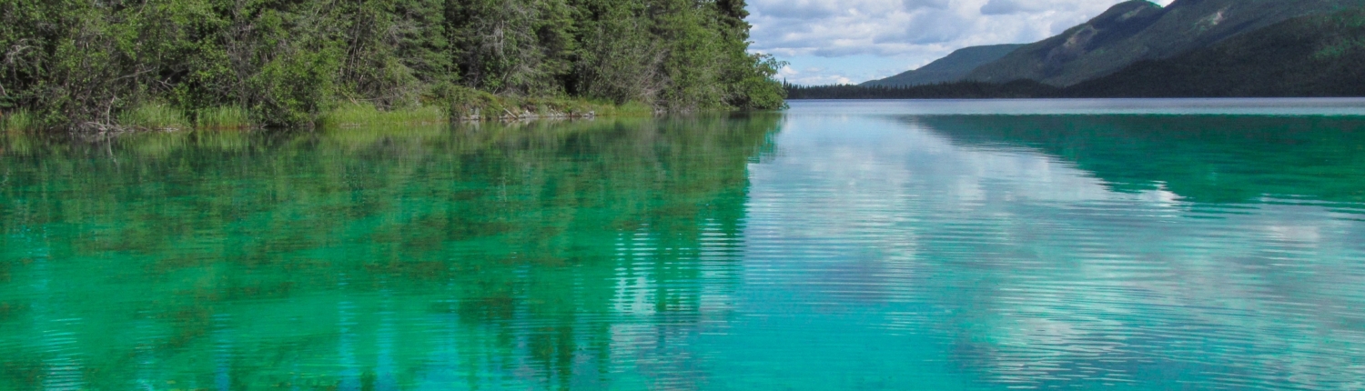 Brounlee Lake Ralph Müller-klein Yukon Bergsee